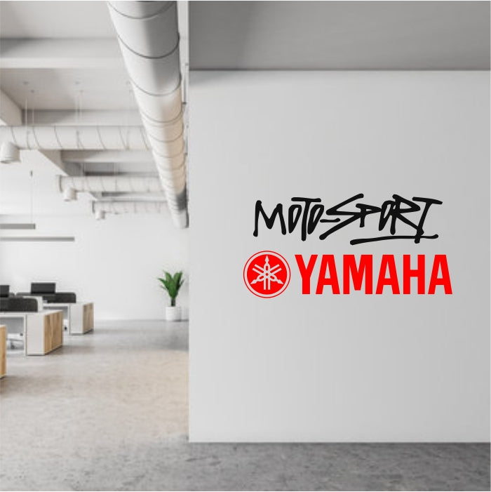 Moto Sports Yamaha Decal