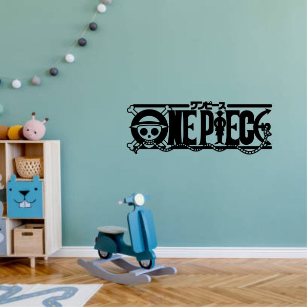One Piece Pirate Wall Decal