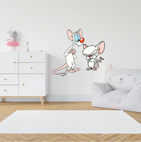 Pinky And The Brain Decal