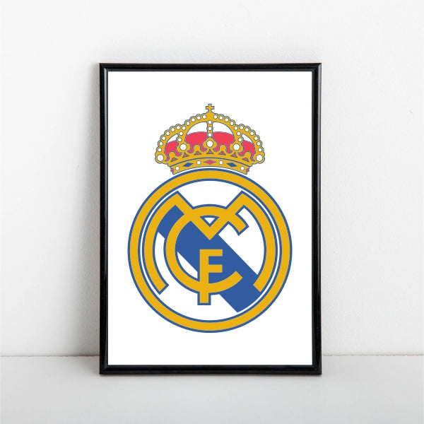 Real Madrid Logo Poster
