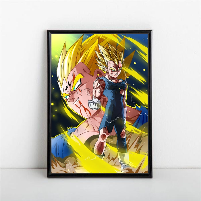 SSJ2 Majin Vegeta Collection Poster - A1