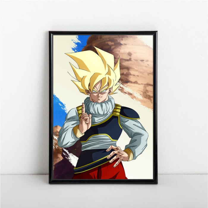 SSJ Goku Smiling Collection Poster - A1