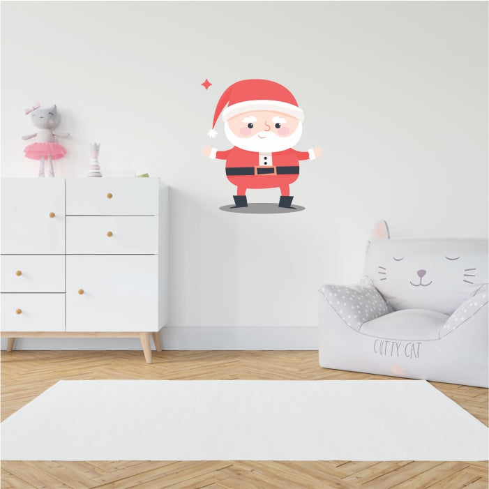 Santa Clause Dancing Decal