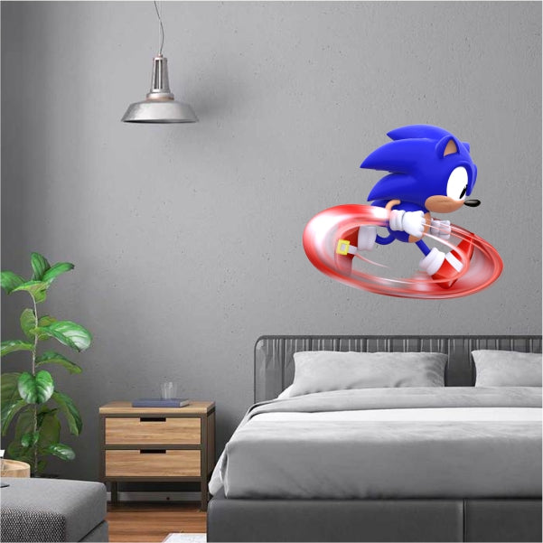 Sonic Full Speed Wall Art
