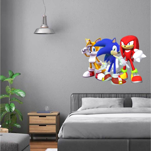 Sonic And The All Team Wall Art