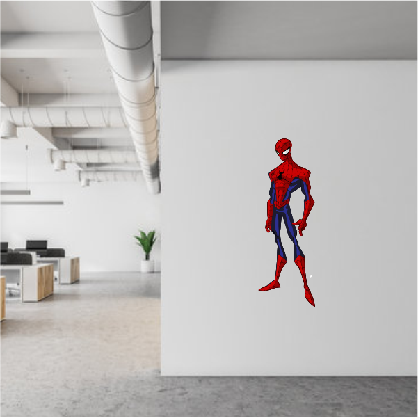 Spiderman Standing Pose Decal