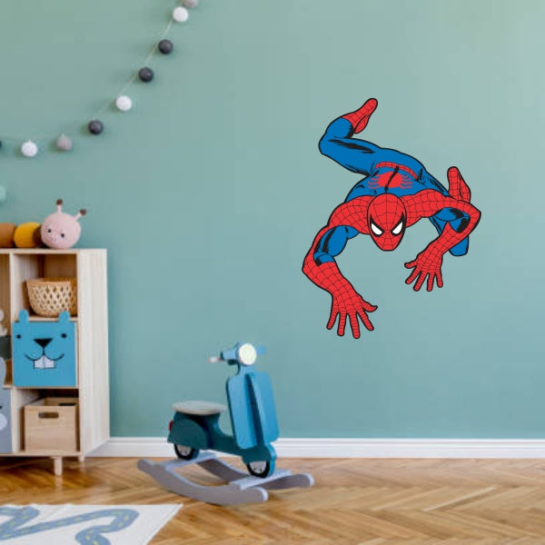 Spiderman Wall Climb Wall Decal