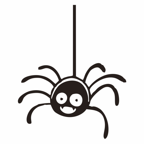 Spider on A Web Decal