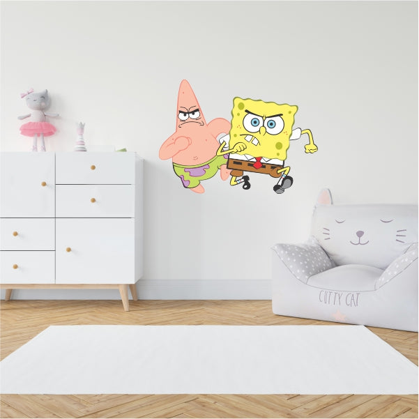 Spongebob Squarepants And Patrick Star Decal