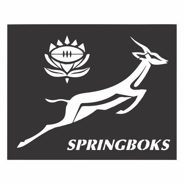 Springbok Protea Flag Decal