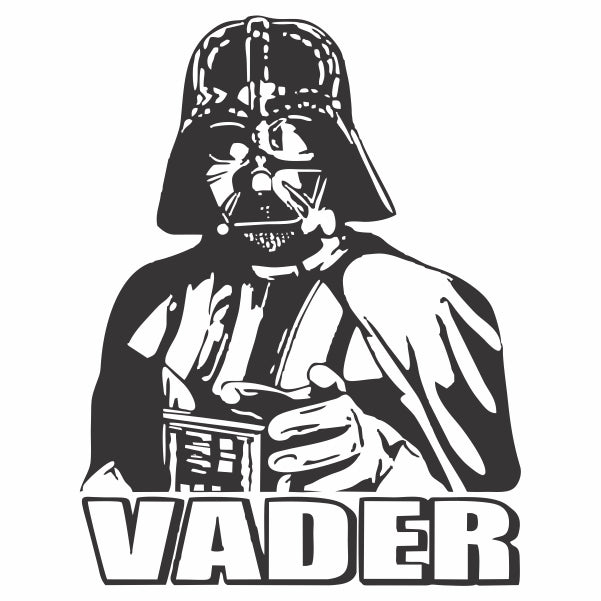 Star Wars Dark Vader Decal