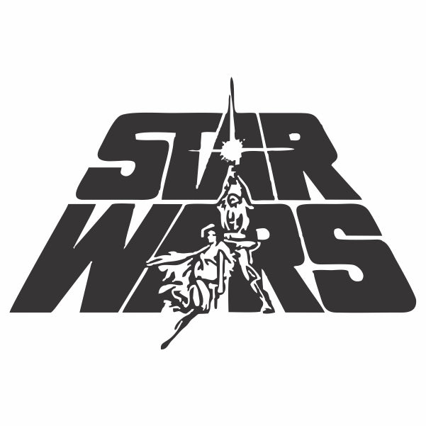 Star Wars logo Decal