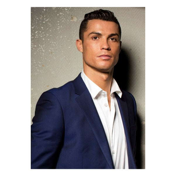 Suit Up Ronaldo Portrait Poster