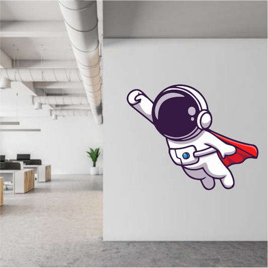 Super Astronaut Decal