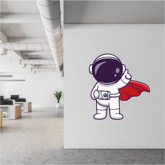 Super Astronaut Decal