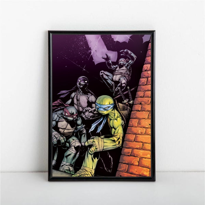TMNT In The Valley Squad Poster - A1