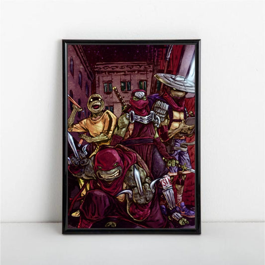 Teenage Mutant Ninja Turtles Limited Edition Poster A1