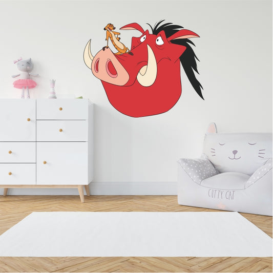 The Lion King Timon And Pumbaa Decal