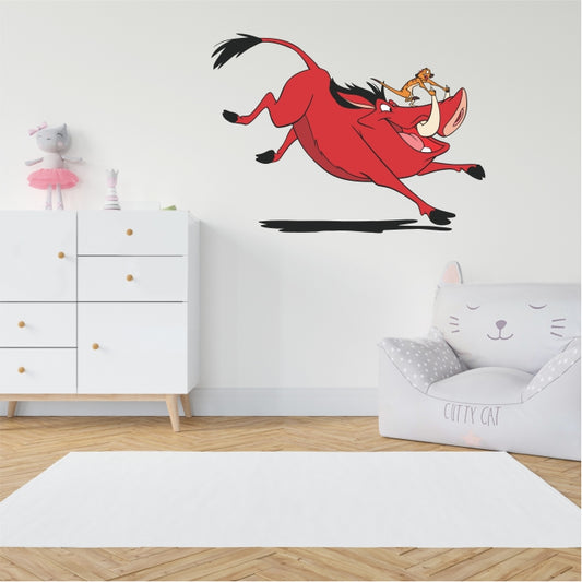 The Lion King Timon And Pumbaa Decal