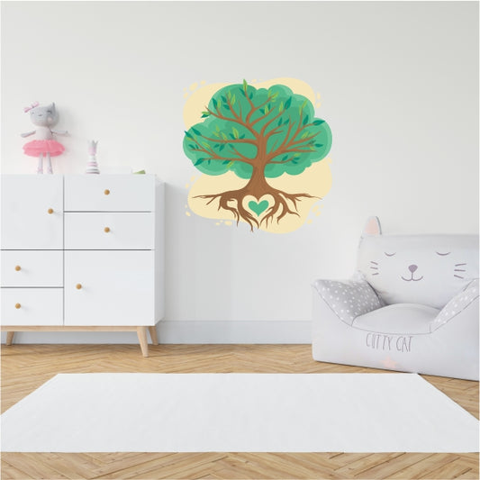 Tree Arc Tribal Decal
