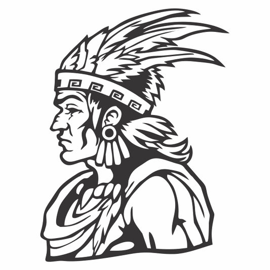 Tribal Warrior Decal