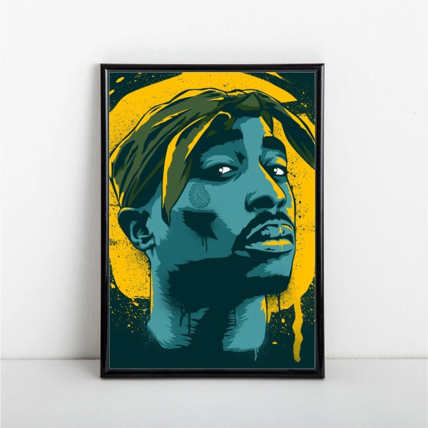 Tupac Art Poster