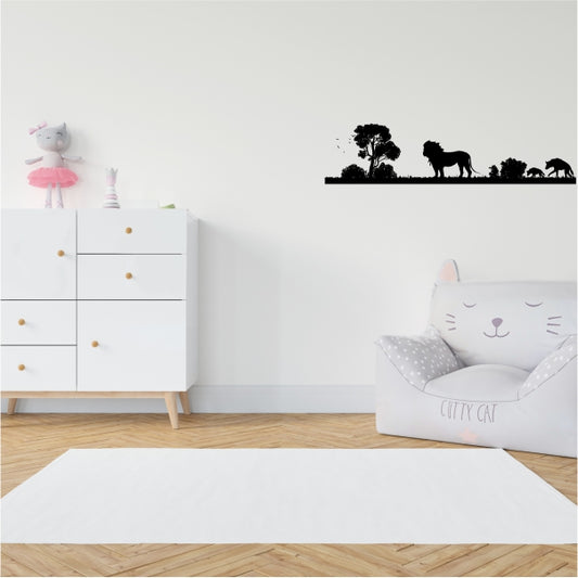 Vector Black Jungle Decal