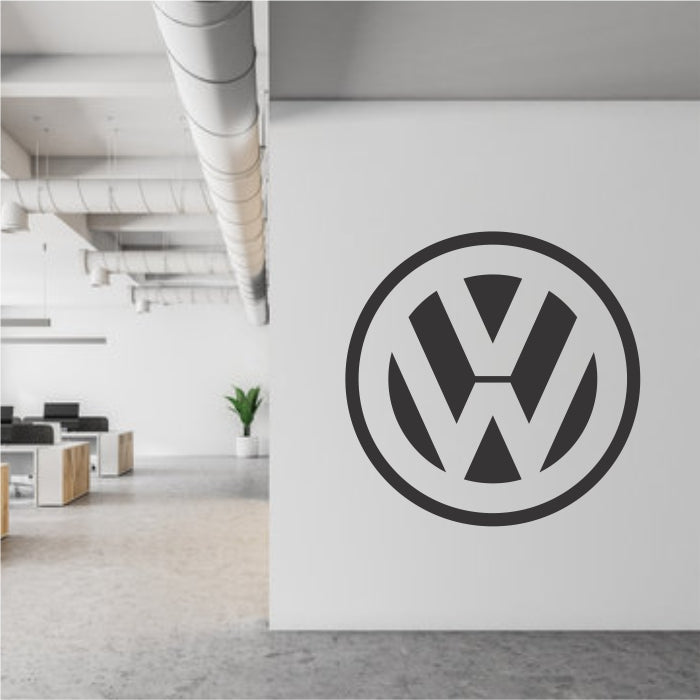 Volkswagen Car Logo Decal