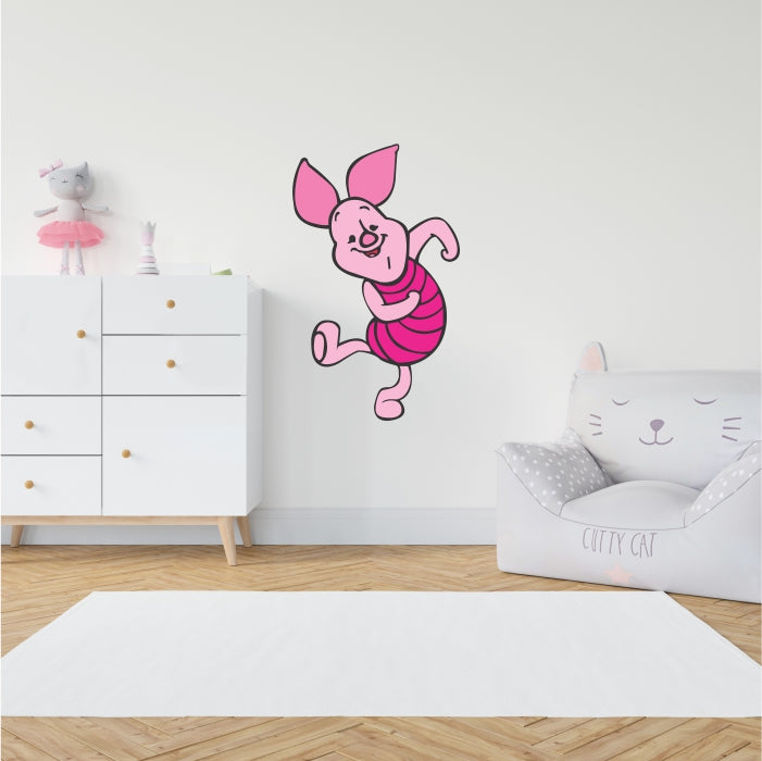 Winnie The Pooh Piglet Dancing Decal