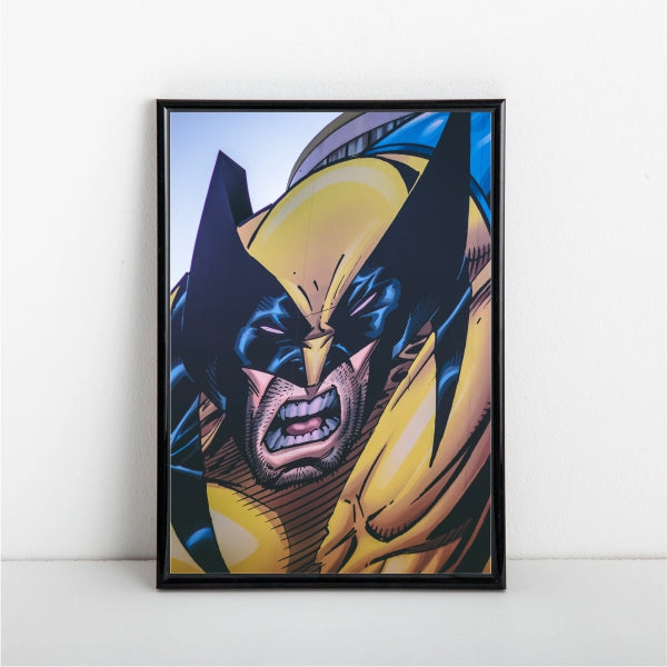 Wolverine Drawing Poster