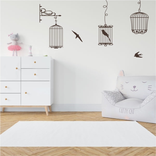 Bird Cage Decal