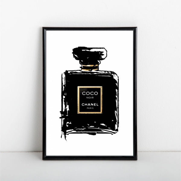 Coco Chanel Perfume Poster
