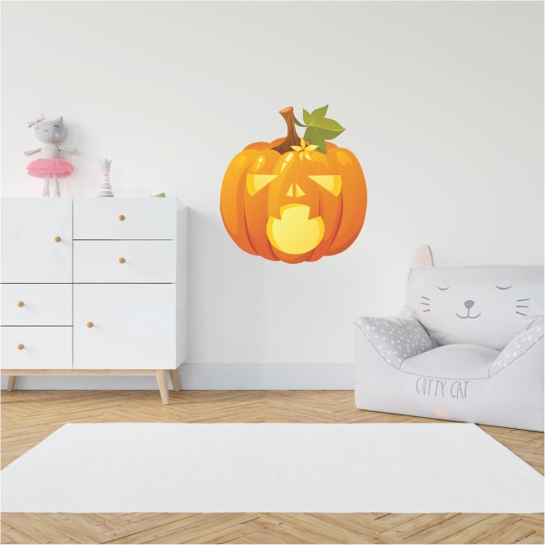 Halloween Pumpkin Big Mouth Decal