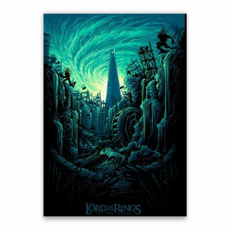 The Lord Of The Rings Two Towers Poster